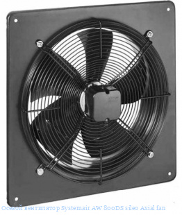   Systemair AW 800DS sileo Axial fan